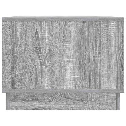 vidaXL Coffee Table Grey Sonoma 90 x 50 x 37 cm Engineered Wood 6