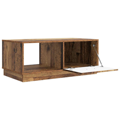 vidaXL Coffee Table Old Wood 90 x 50 x 37 cm Engineered Wood 4