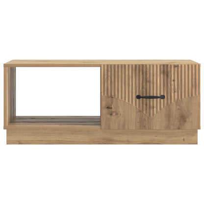 vidaXL Coffee Table Artisan Oak 90 x 50 x 37 cm Engineered Wood 5
