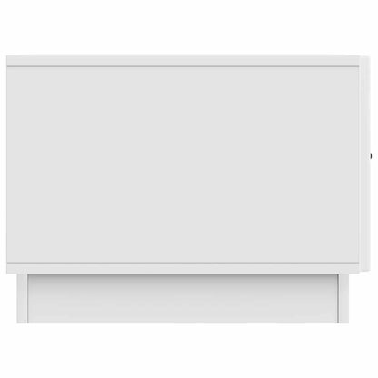 vidaXL Coffee Table with Drawer White 49 x 50 x 37 cm Engineered Wood 6