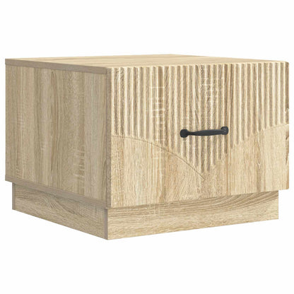 vidaXL Coffee Table Sonoma Oak 49 x 50 x 37 cm Engineered Wood 2