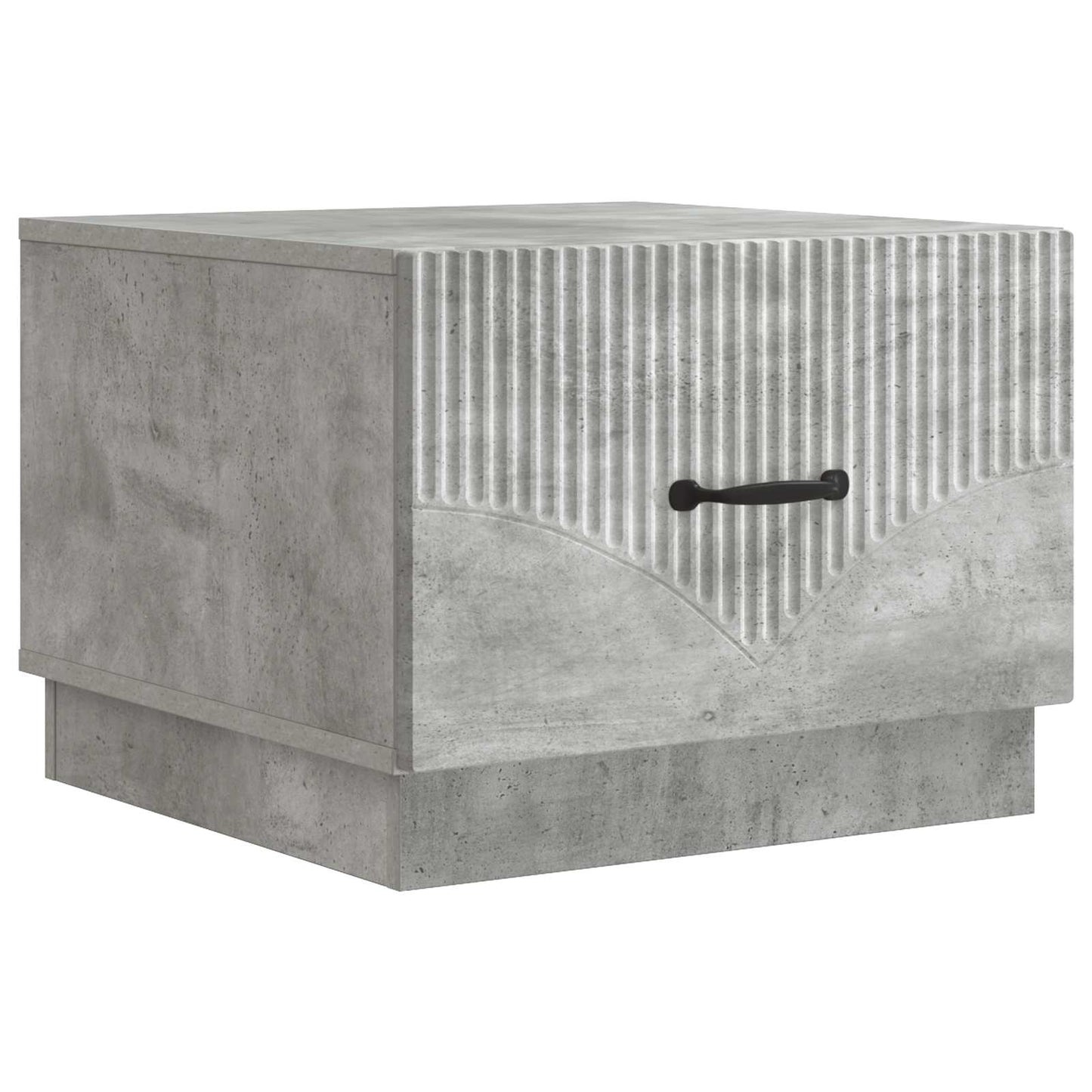vidaXL Coffee Table Concrete Grey 49 x 50 x 37 cm Engineered Wood 2