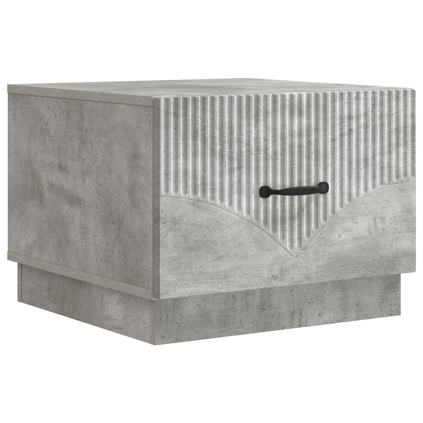 vidaXL Coffee Table Concrete Grey 49 x 50 x 37 cm Engineered Wood 2