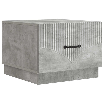 vidaXL Coffee Table Concrete Grey 49 x 50 x 37 cm Engineered Wood 2