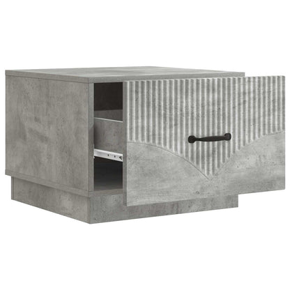 vidaXL Coffee Table Concrete Grey 49 x 50 x 37 cm Engineered Wood 4