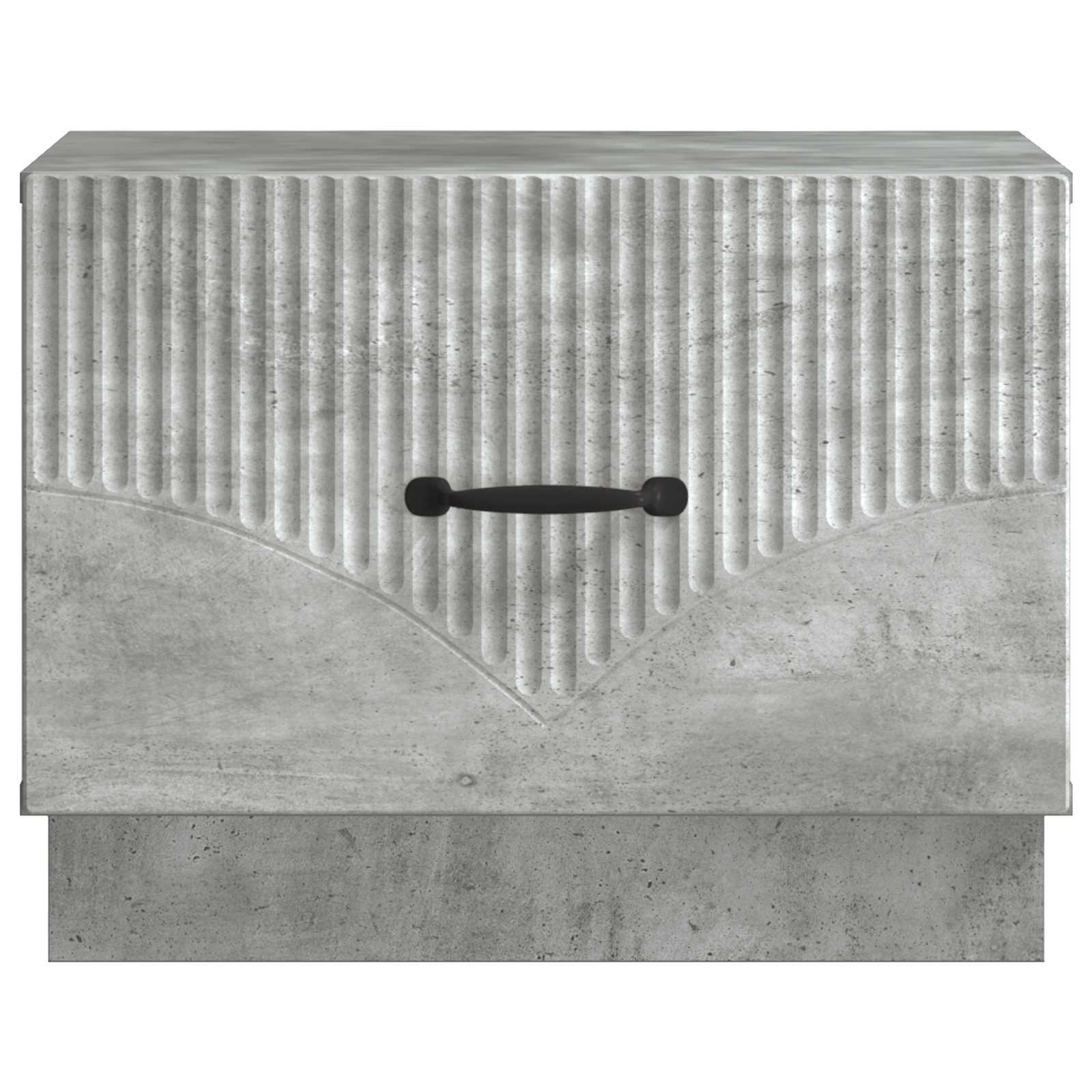 vidaXL Coffee Table Concrete Grey 49 x 50 x 37 cm Engineered Wood 5