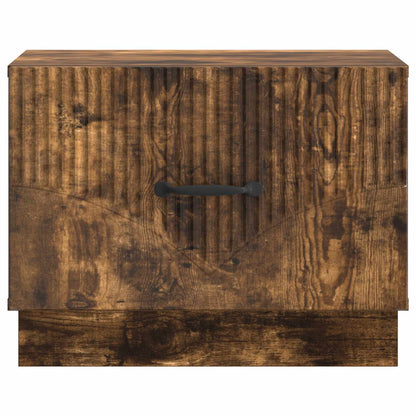 vidaXL Coffee Table Smoked Oak 49 x 50 x 37 cm Engineered Wood 5