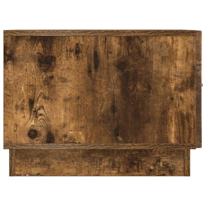 vidaXL Coffee Table Smoked Oak 49 x 50 x 37 cm Engineered Wood 6