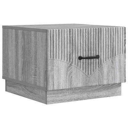 vidaXL Coffee Table Grey Sonoma 49 x 50 x 37 cm Engineered Wood 2