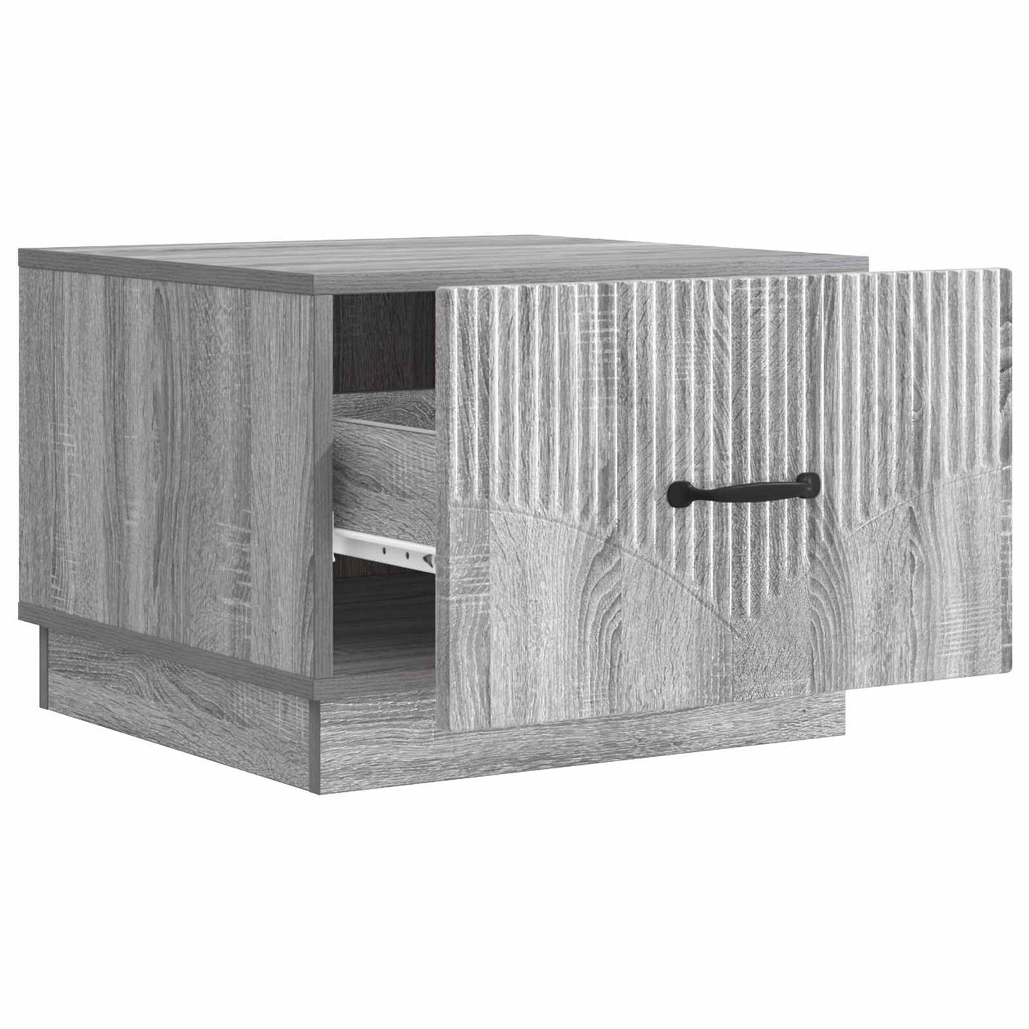 vidaXL Coffee Table Grey Sonoma 49 x 50 x 37 cm Engineered Wood 4