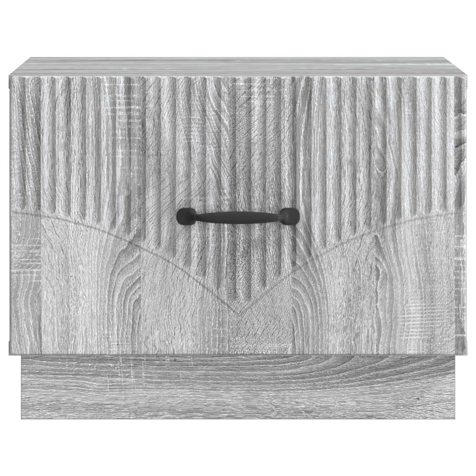 vidaXL Coffee Table Grey Sonoma 49 x 50 x 37 cm Engineered Wood 5