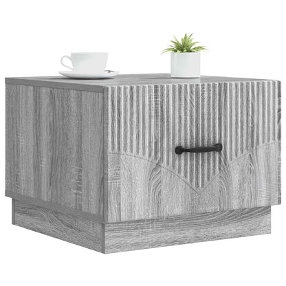 vidaXL Coffee Table Grey Sonoma 49 x 50 x 37 cm Engineered Wood 3