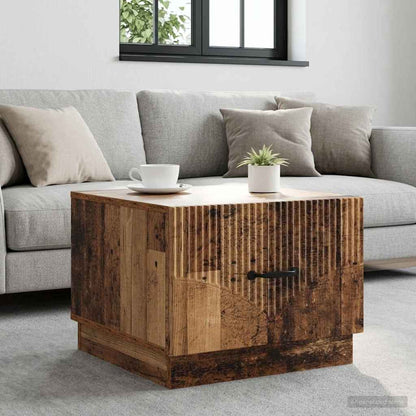 vidaXL Coffee Table Old Wood 49 x 50 x 37 cm Engineered Wood 1