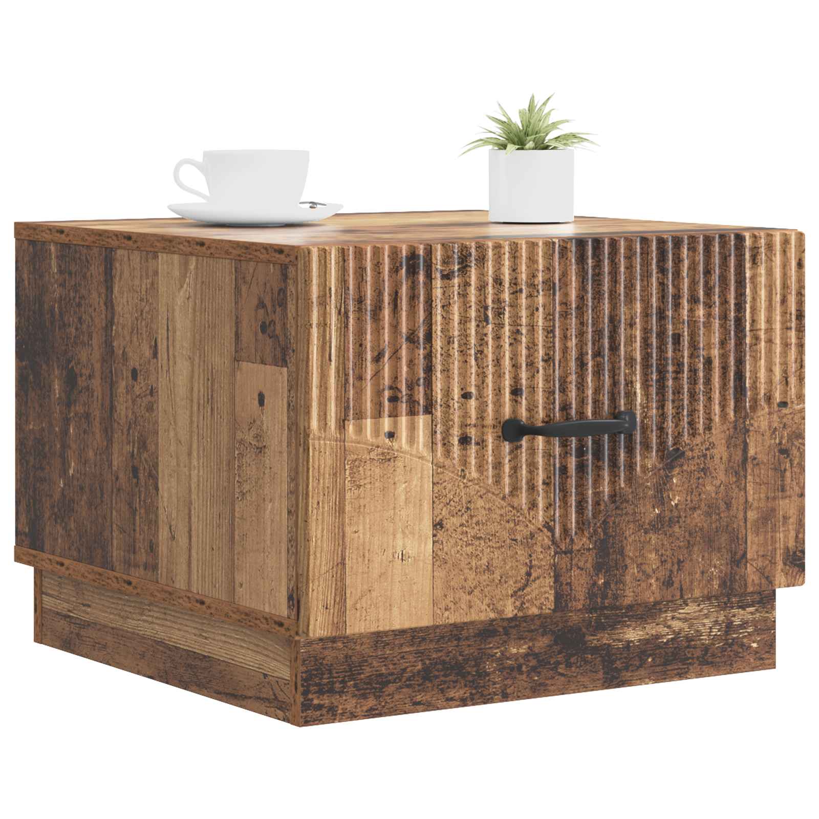 vidaXL Coffee Table Old Wood 49 x 50 x 37 cm Engineered Wood 3