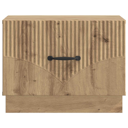 vidaXL Coffee Table Artisan Oak 49 x 50 x 37 cm Engineered Wood 5