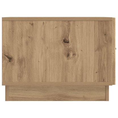 vidaXL Coffee Table Artisan Oak 49 x 50 x 37 cm Engineered Wood 6