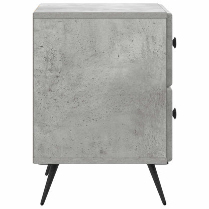 vidaXL Bedside Cabinet Concrete Grey 43 x 34.5 x 47.5 cm 6