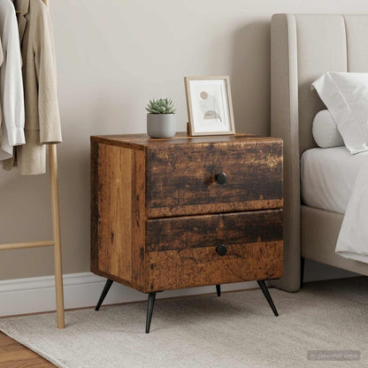 vidaXL Bedside Cabinet 43 x 34.5 x 47.5 cm