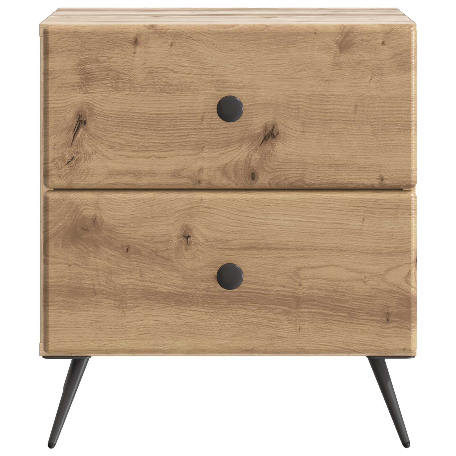 vidaXL Bedside Cabinet Artisan Oak 43 x 34.5 x 47.5 cm Engineered Wood 5