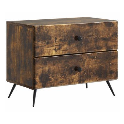 Bedside Cabinet 62 x 34.5 x 47.5 cm Engineered Wood Smoked oak