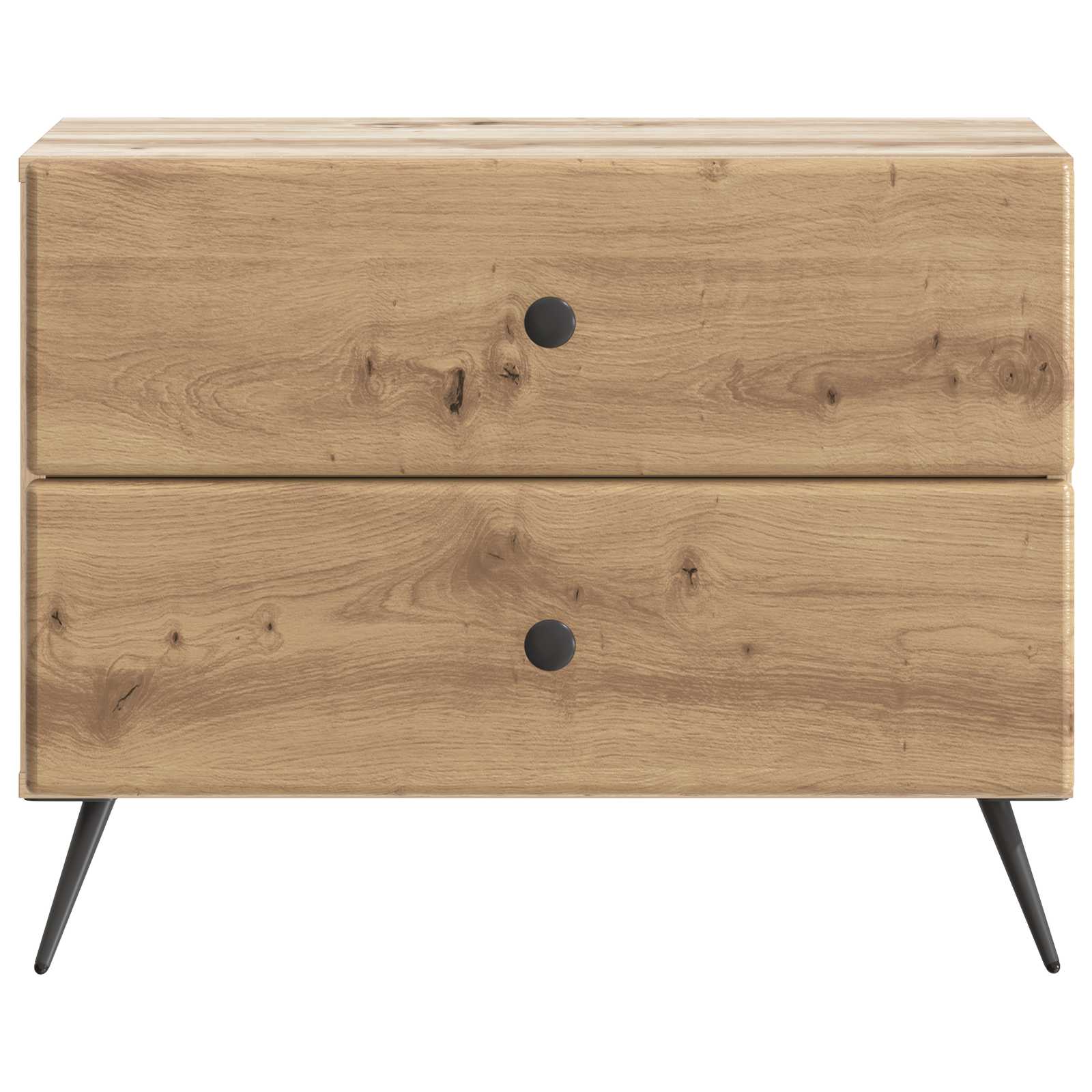 vidaXL Bedside Cabinet Artisan Oak 62 x 34.5 x 47.5 cm Engineered Wood 5