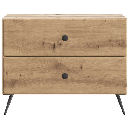 vidaXL Bedside Cabinet Artisan Oak 62 x 34.5 x 47.5 cm Engineered Wood 5