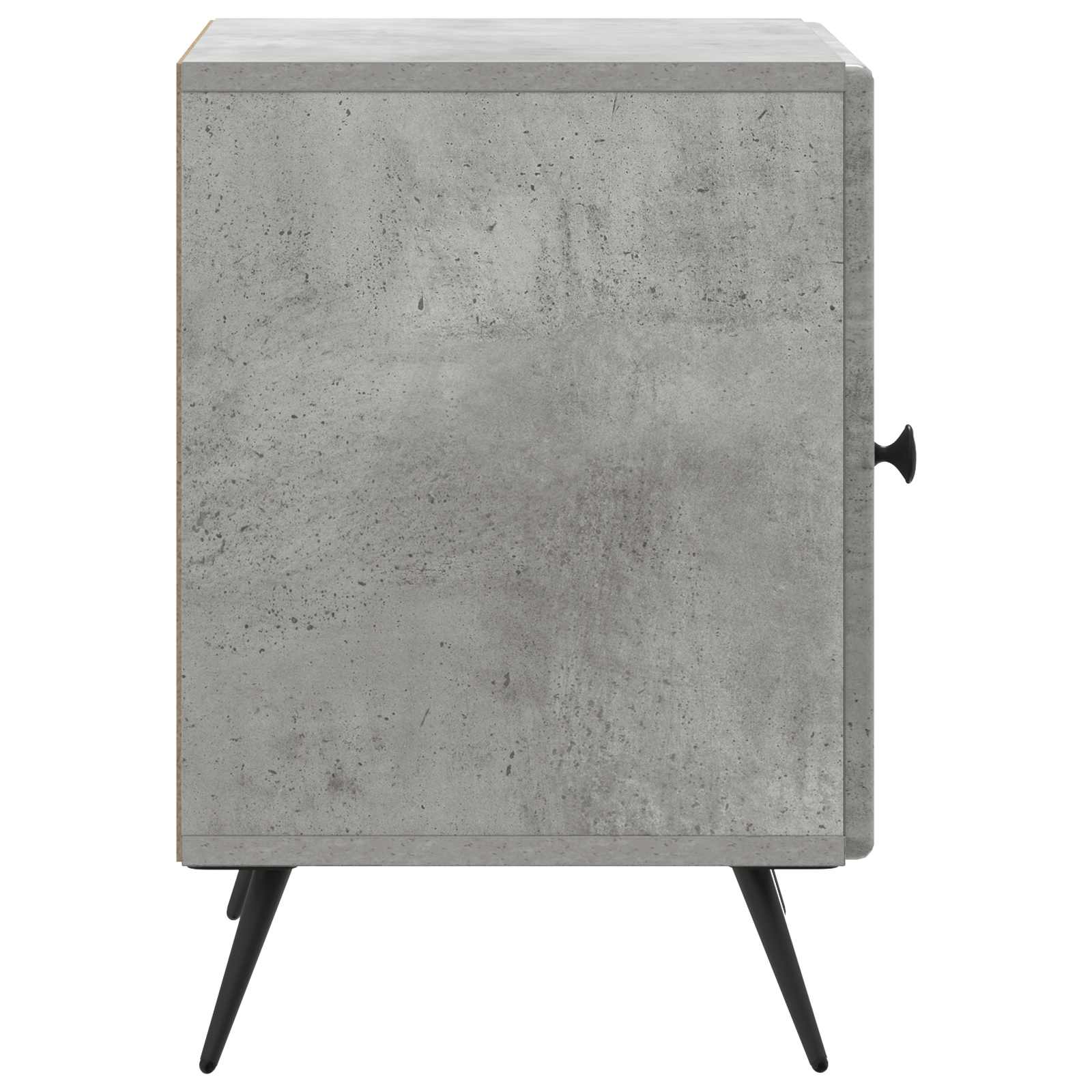 vidaXL Bedside Cabinet Concrete Grey 43 x 34.5 x 50 cm Engineered Wood 6