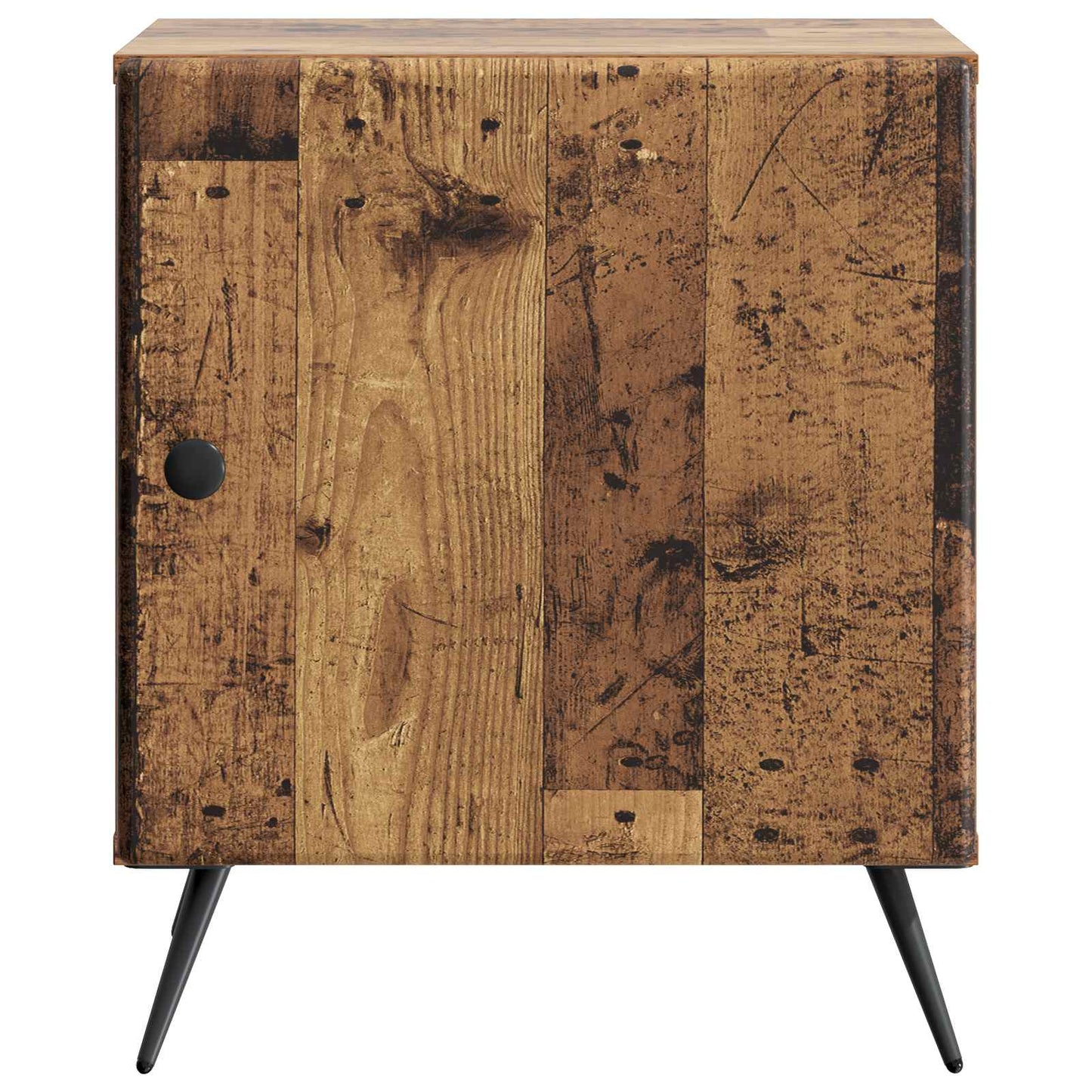 vidaXL Bedside Cabinet Old Wood 43 x 34.5 x 50 cm Engineered Wood 5