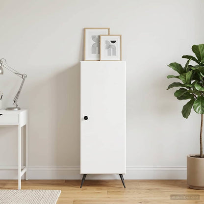 vidaXL Sideboard White 33 x 34.5 x 90 cm Engineered Wood 1