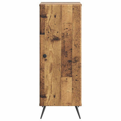 vidaXL Sideboard Old Wood 33 x 34.5 x 90 cm Engineered Wood 6