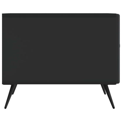 vidaXL Coffee Table Black 49 x 50 x 40 cm Engineered Wood 6