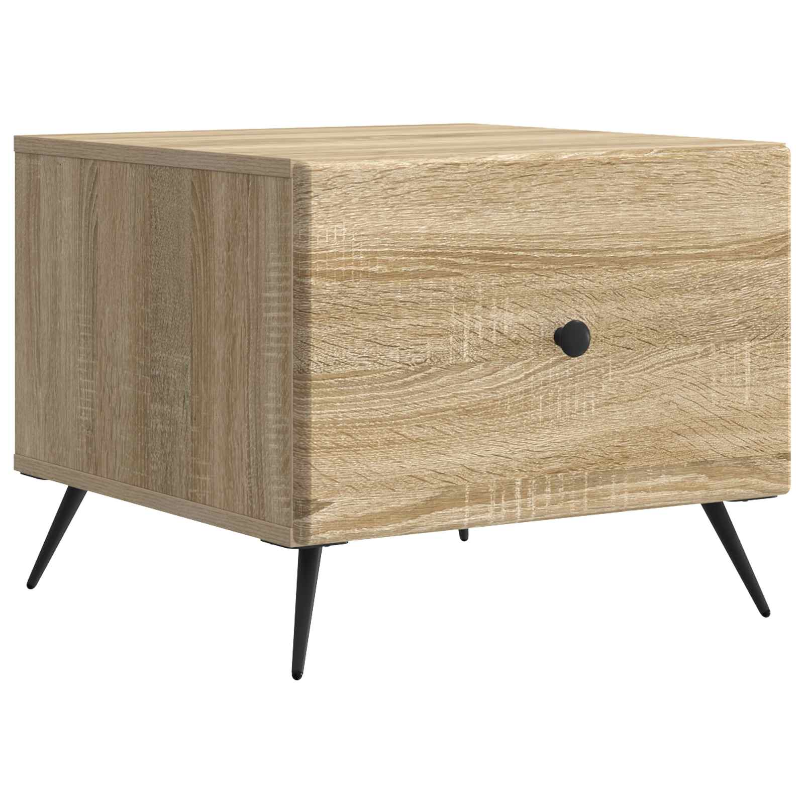 vidaXL Coffee Table Sonoma Oak 49 x 50 x 40 cm Engineered Wood 2