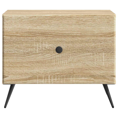 vidaXL Coffee Table Sonoma Oak 49 x 50 x 40 cm Engineered Wood 5