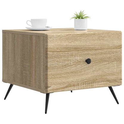 vidaXL Coffee Table Sonoma Oak 49 x 50 x 40 cm Engineered Wood 3