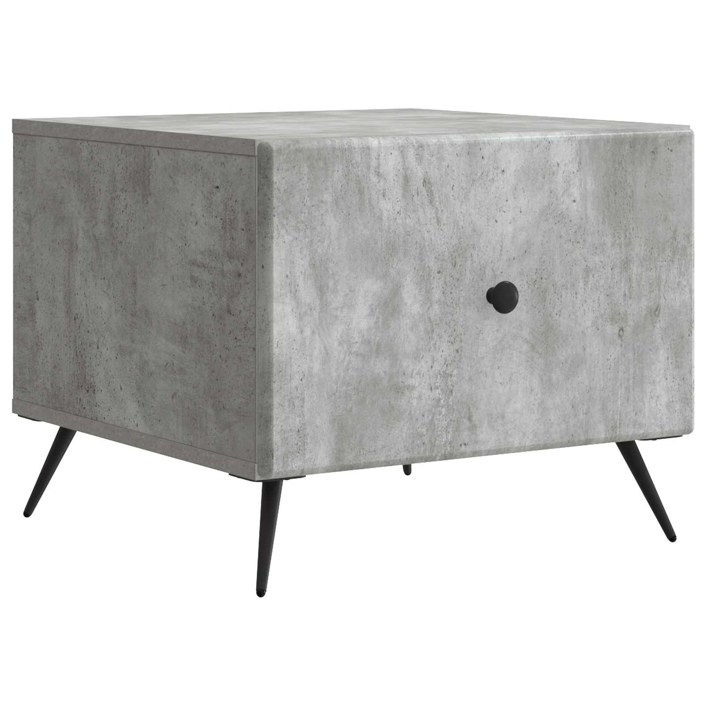 vidaXL Coffee Table Concrete Grey 49 x 50 x 40 cm Engineered Wood 2