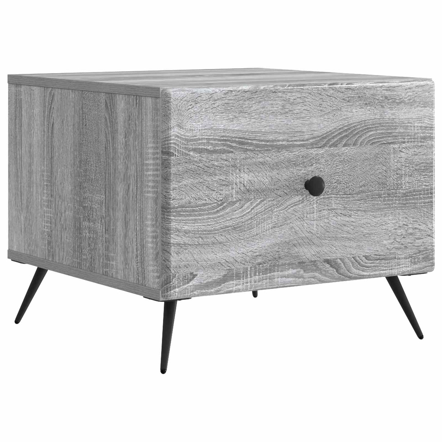 vidaXL Coffee Table Grey Sonoma 49 x 50 x 40 cm Engineered Wood 2