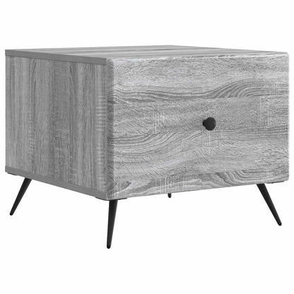 vidaXL Coffee Table Grey Sonoma 49 x 50 x 40 cm Engineered Wood 2