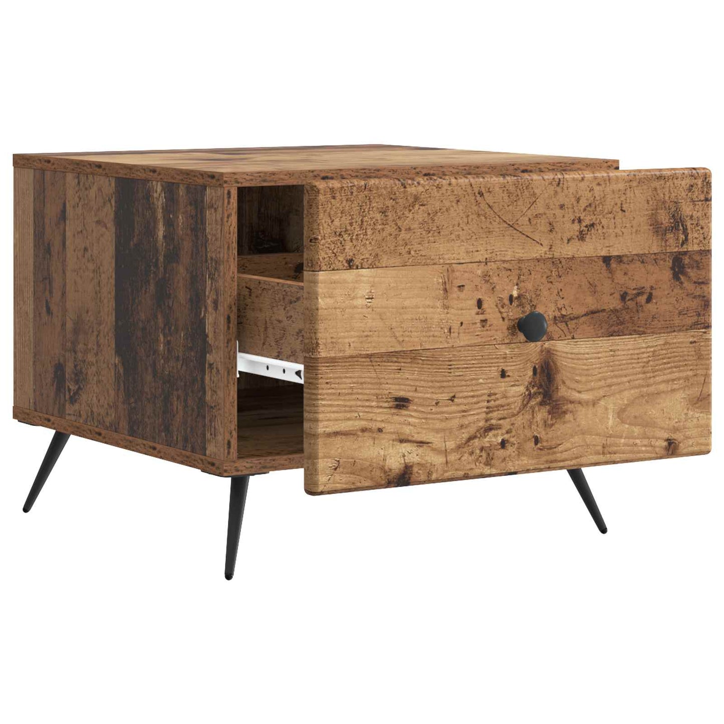 vidaXL Coffee Table Old Wood 49 x 50 x 40 cm Engineered Wood 4