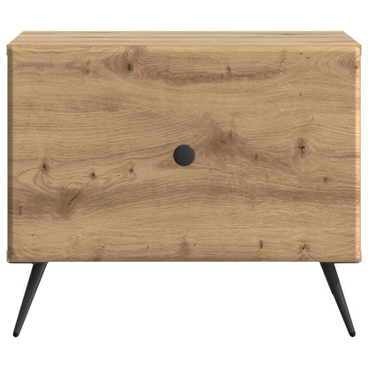 vidaXL Coffee Table Artisan Oak 49 x 50 x 40 cm Engineered Wood 5