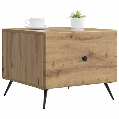 vidaXL Coffee Table Artisan Oak 49 x 50 x 40 cm Engineered Wood 3