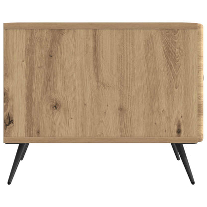 vidaXL Coffee Table Artisan Oak 49 x 50 x 40 cm Engineered Wood 6