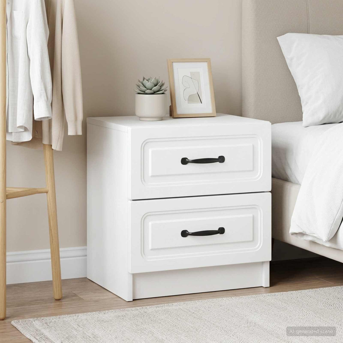 vidaXL Bedside Cabinet 43 x 34.5 x 44.5 cm
