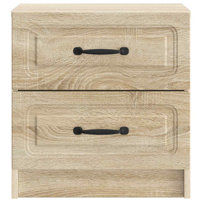 vidaXL Bedside Cabinet Sonoma Oak 43 x 34.5 x 44.5 cm Engineered Wood 5