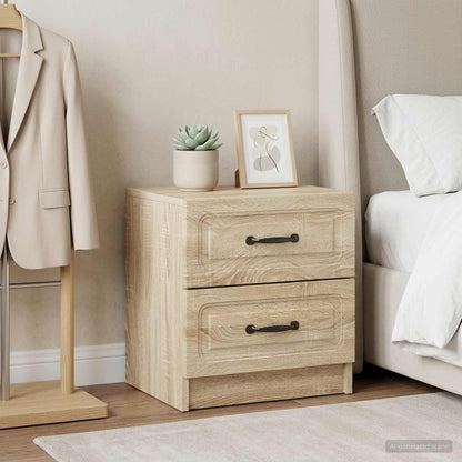 vidaXL Bedside Cabinet 43 x 34.5 x 44.5 cm