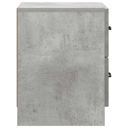vidaXL Bedside Cabinet Concrete Grey 43 x 34.5 x 44.5 cm 6