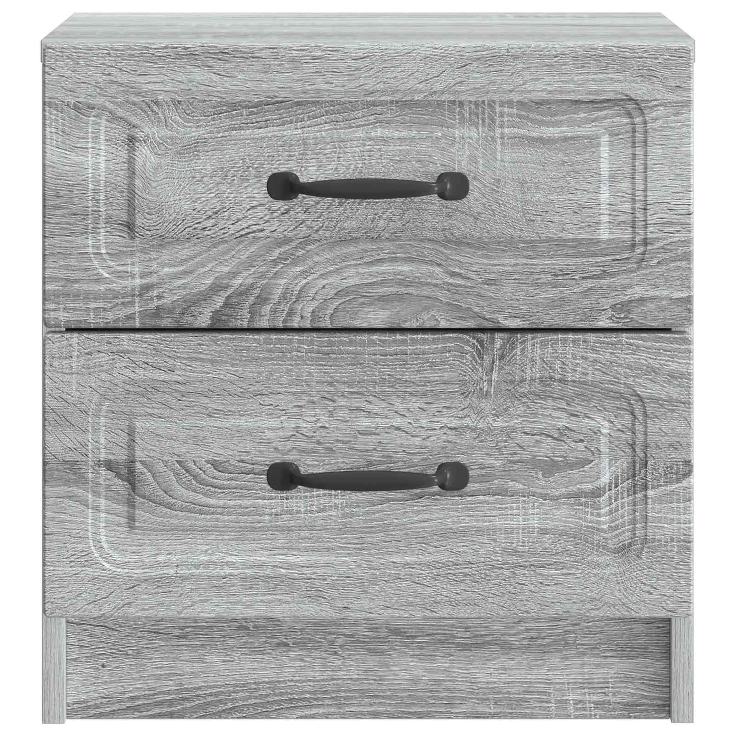 vidaXL Bedside Cabinet Grey Sonoma 43 x 34.5 x 44.5 cm Engineered Wood 5