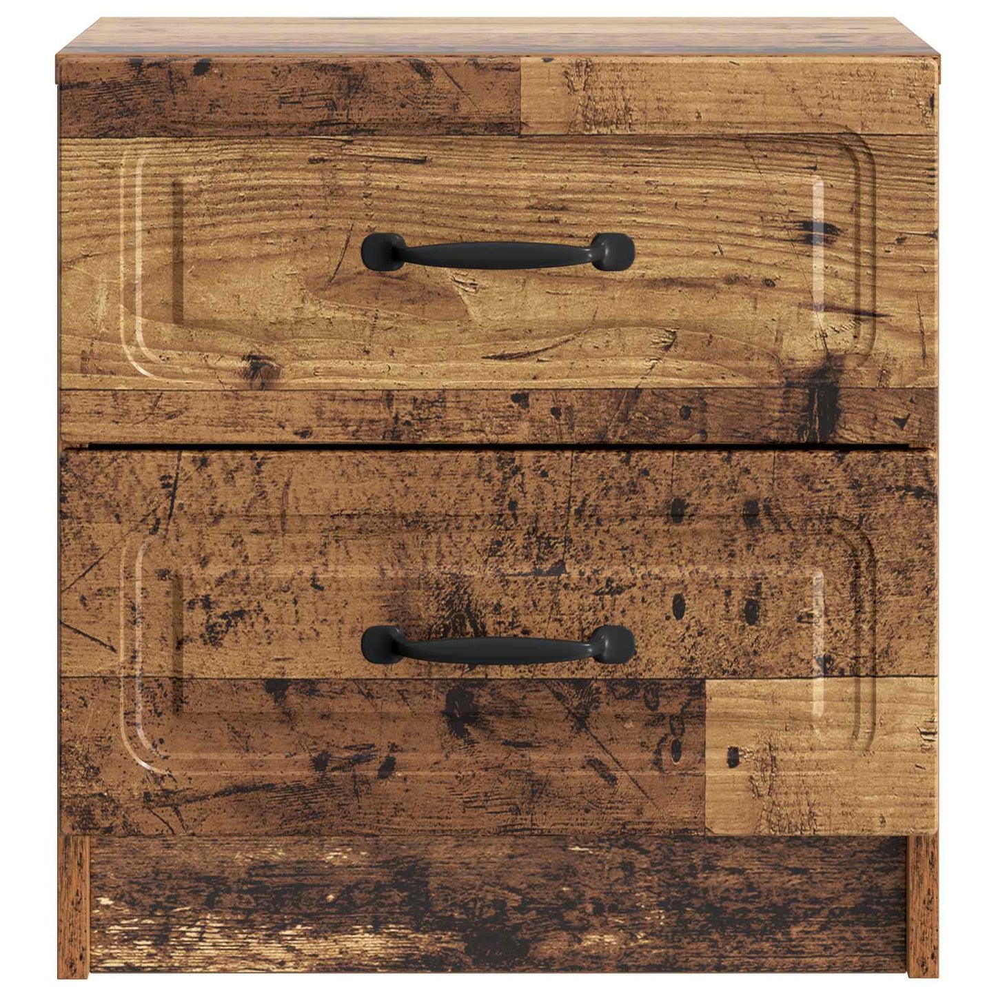 vidaXL Bedside Cabinet Old Wood 43 x 34.5 x 44.5 cm Engineered Wood 5