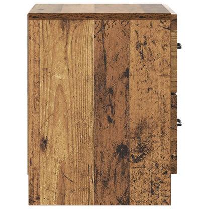 vidaXL Bedside Cabinet Old Wood 43 x 34.5 x 44.5 cm Engineered Wood 6