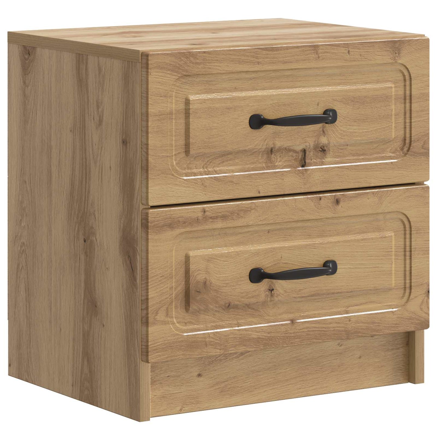 vidaXL Bedside Cabinet Artisan Oak 43 x 34.5 x 44.5 cm Engineered Wood 2