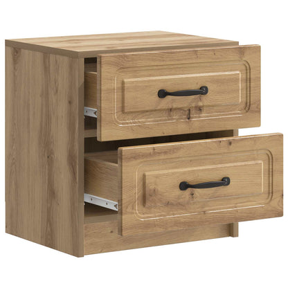 vidaXL Bedside Cabinet Artisan Oak 43 x 34.5 x 44.5 cm Engineered Wood 4